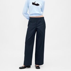 Gap x Sandy Liang Mid Rise Bow-Back Khakis